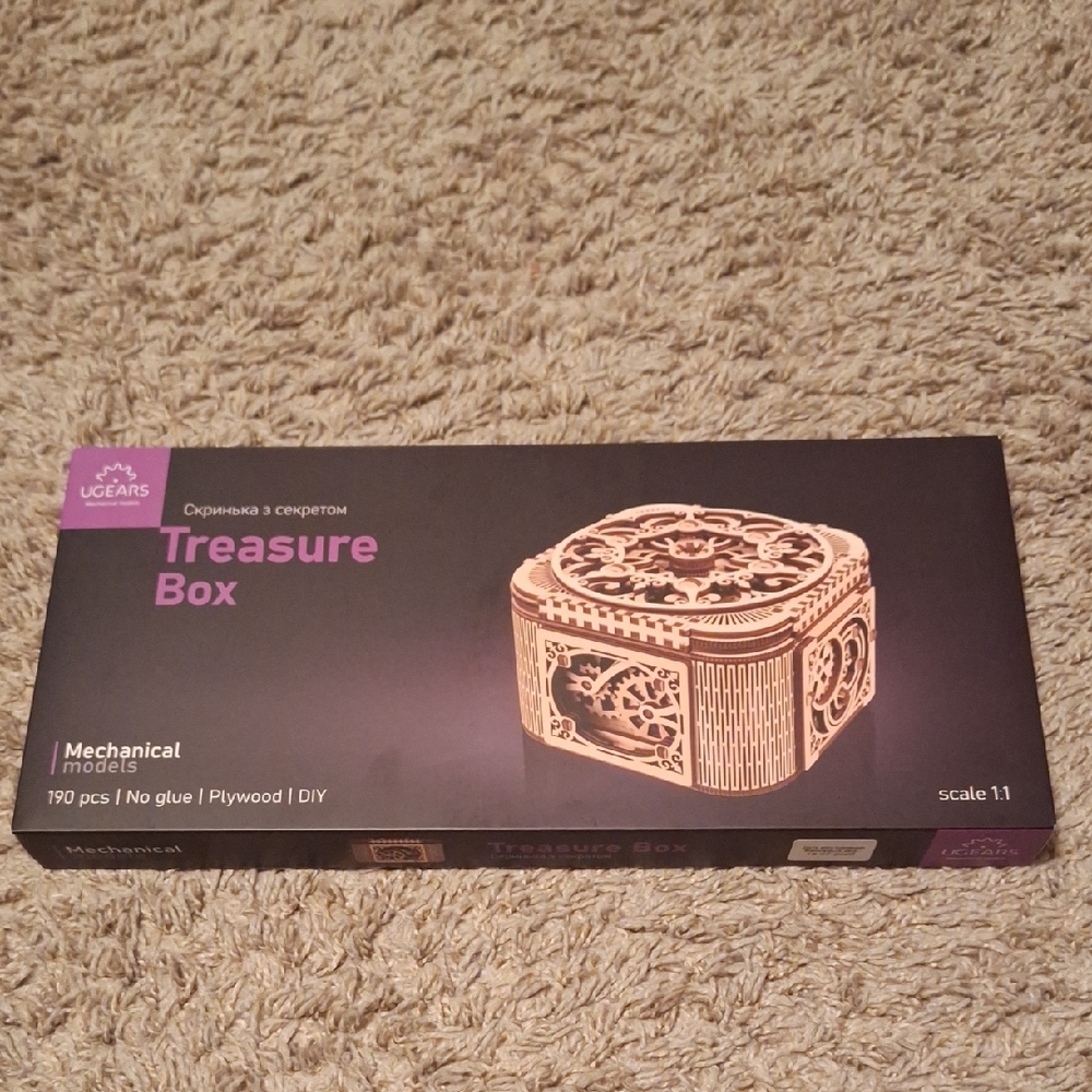 Ugears Mechanical Treasure Box